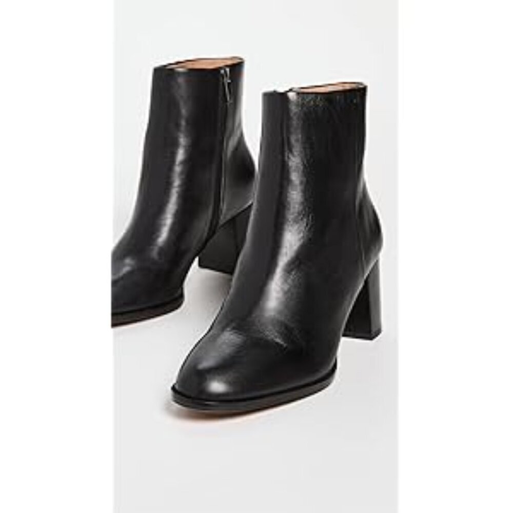 Madewell Women's The Mira Side-Seam Ankle Boots, True Black, SAVE $70.00 - Picture 4 of 4